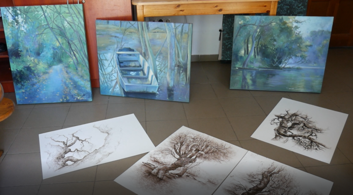 Őszi tárlaton állítják ki a nyár ihlette képeket a Koloban – a Homokháti Művésztelep alkotóitól