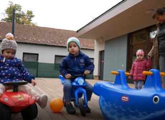 Máris megszokták a gyerekek az új ásotthalmi bölcsődét