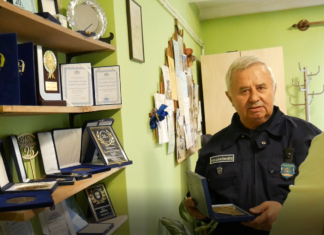 Polgárőr Érdemkereszt Arany fokozata kitüntetést kapott az ásotthalmi polgárőrség