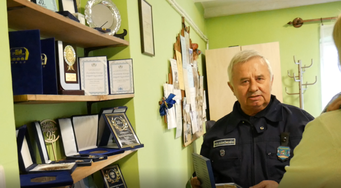 Polgárőr Érdemkereszt Arany fokozata kitüntetést kapott az ásotthalmi polgárőrség