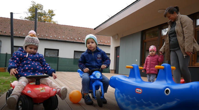 Máris megszokták a gyerekek az új ásotthalmi bölcsődét
