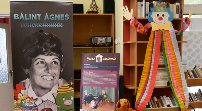 Bálint Ágnes mesefigurái a mórahalmi könyvtárban