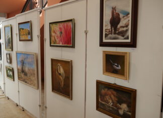 Anya és lánya festményei a mórahalmi KOLO-ban