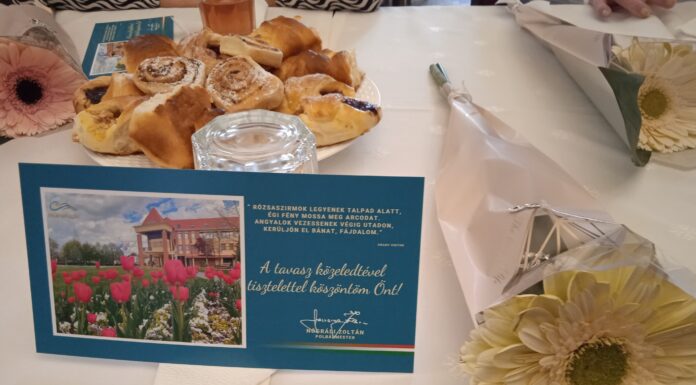 A mórahalmi Bástya nyugdíjasklub hölgyeit köszöntötték