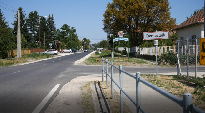 Befejeződött az ipari terület kialakítása Domaszéken