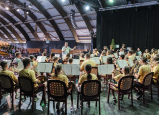 Dél-alföldi Regionális Fúvószenekar táborozott és gálázott Mórahalmon