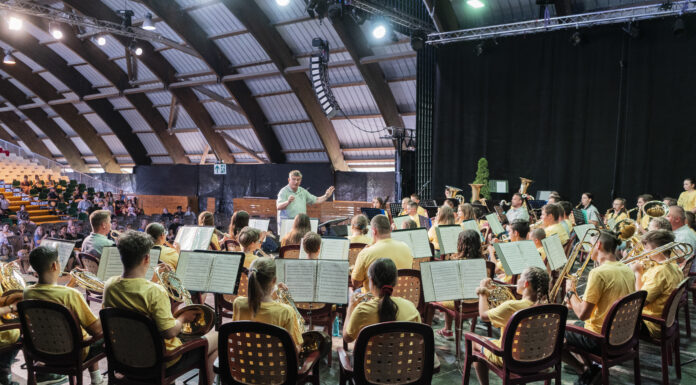 Dél-alföldi Regionális Fúvószenekar táborozott és gálázott Mórahalmon