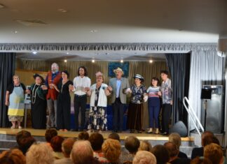 A Szatymazi Színkör előadása Sándorfalván