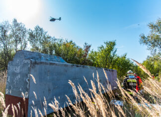 Nagyszabású mentési gyakorlaton vettek részt a mórahalmi önkéntes tűzoltók