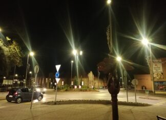 Kicserélték az égőket a mórahalmi körforgalomnál