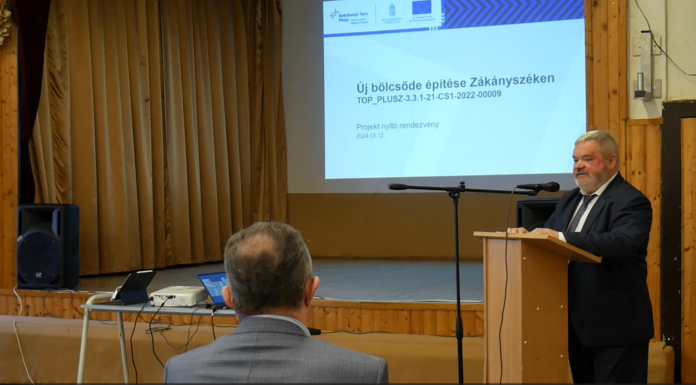 Új bölcsőde épül Zákányszéken