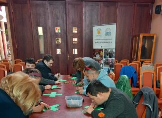 Kaspót készítettek a Fejlesztőház ellátottjai