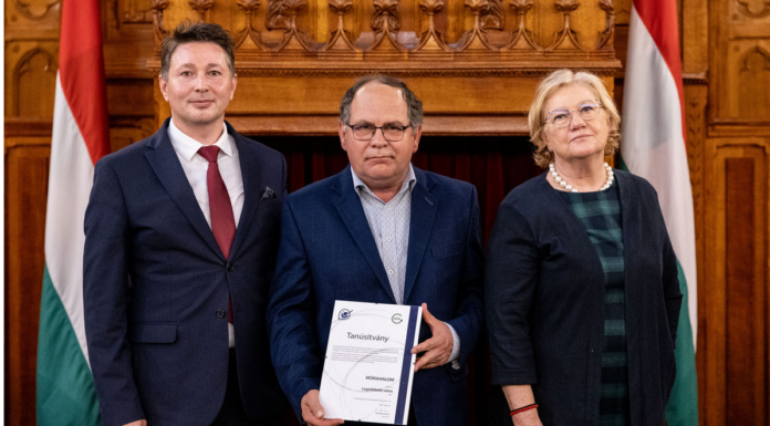 Mórahalom „Legzöldebb város” díjat kapott az idei VEP gálán.