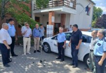 Új autót kaptak a zákányszéki polgárőrök