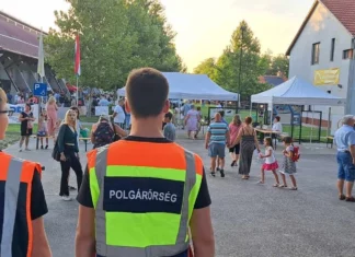 Kulturális rendezvényeken teljesítettek szolgálatot a polgárőrök Mórahalmon