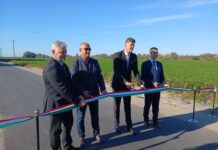 Megújult külterületi utakat adtak át Zsombón