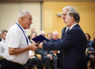 Mórahalmi polgárőrt tüntettek ki nemzeti ünnepünk alkalmából