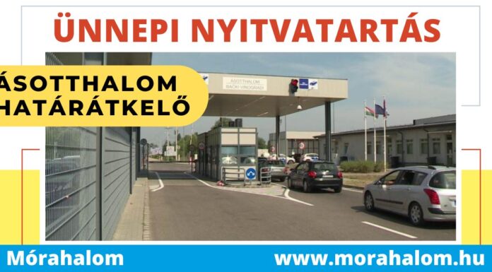 Tovább tart nyitva az ásotthalmi határátkelő