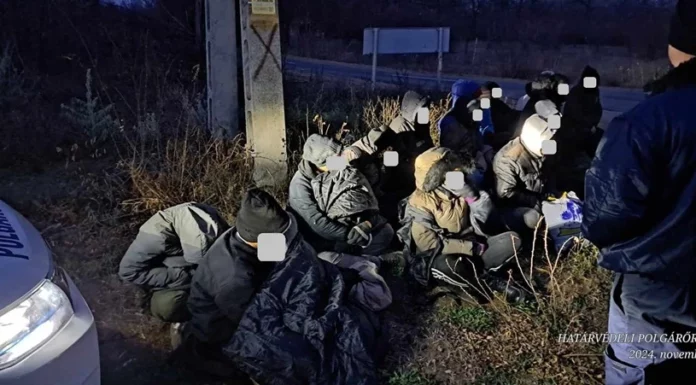 A hétvégén is dolgoztak a polgárőrök a határnál
