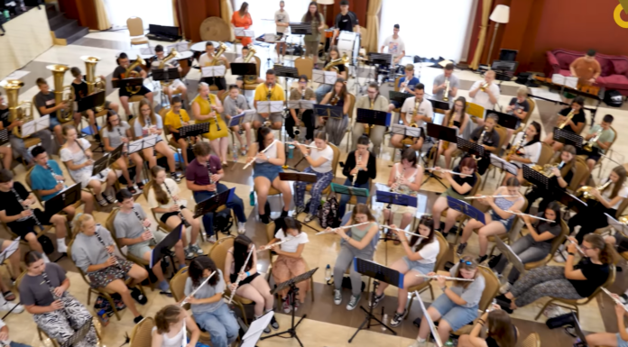 A mórahalmi Kolo Kulturális Központban táborozott a Dél-Alföldi Regionális Fúvószenekar – videó