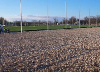Már épülnek a focipályák a Grosics Akadémia területén – videó