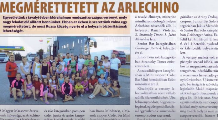 40 éves a mórahalmi Arlechino Tánc-és Sportegyesület – videó