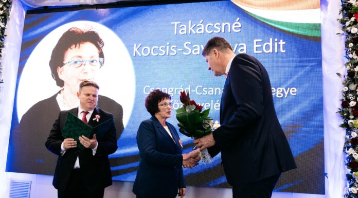 Mórahalmi díjazott a vármegye kitüntetettjei között