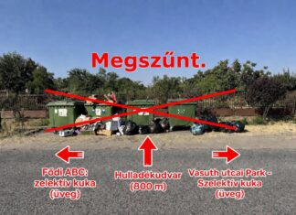 Megszűnt a hulladékgyűjtő sziget Zákányszék központjában