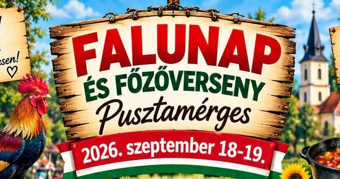 Traktoros felvonulással, főzőversennyel és koncertekkel ünnepel Pusztamérges